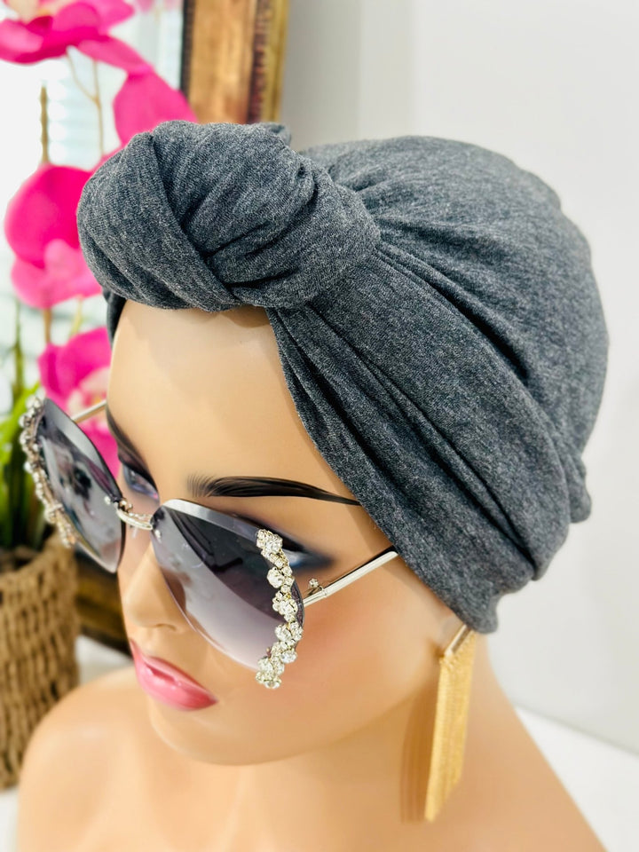 Pretied Knotted Turban - Stylish women’s knot turban