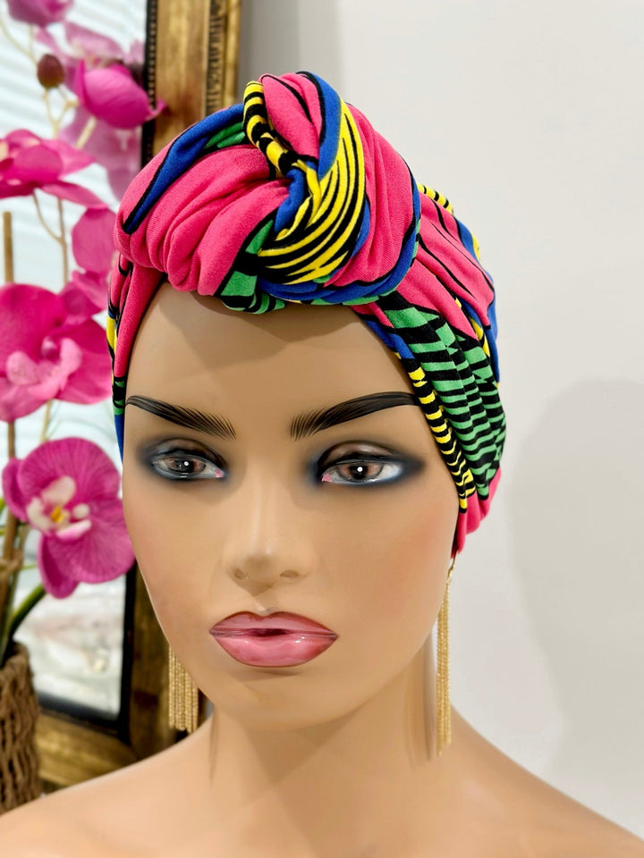 Pretied Knotted Turban - Stylish women’s knot turban