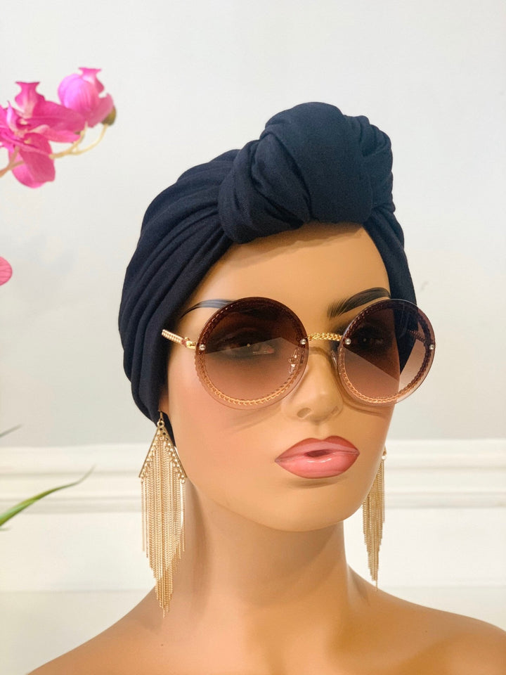 Pretied Knotted Turban - Stylish women’s knot turban