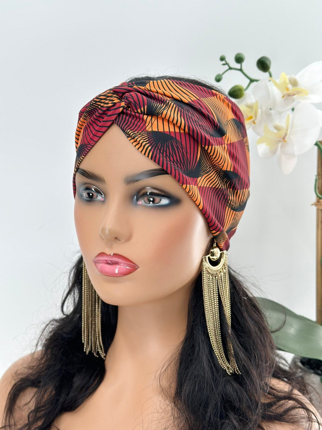 Yowa African Print Twist Headband - Handmade hair accessory