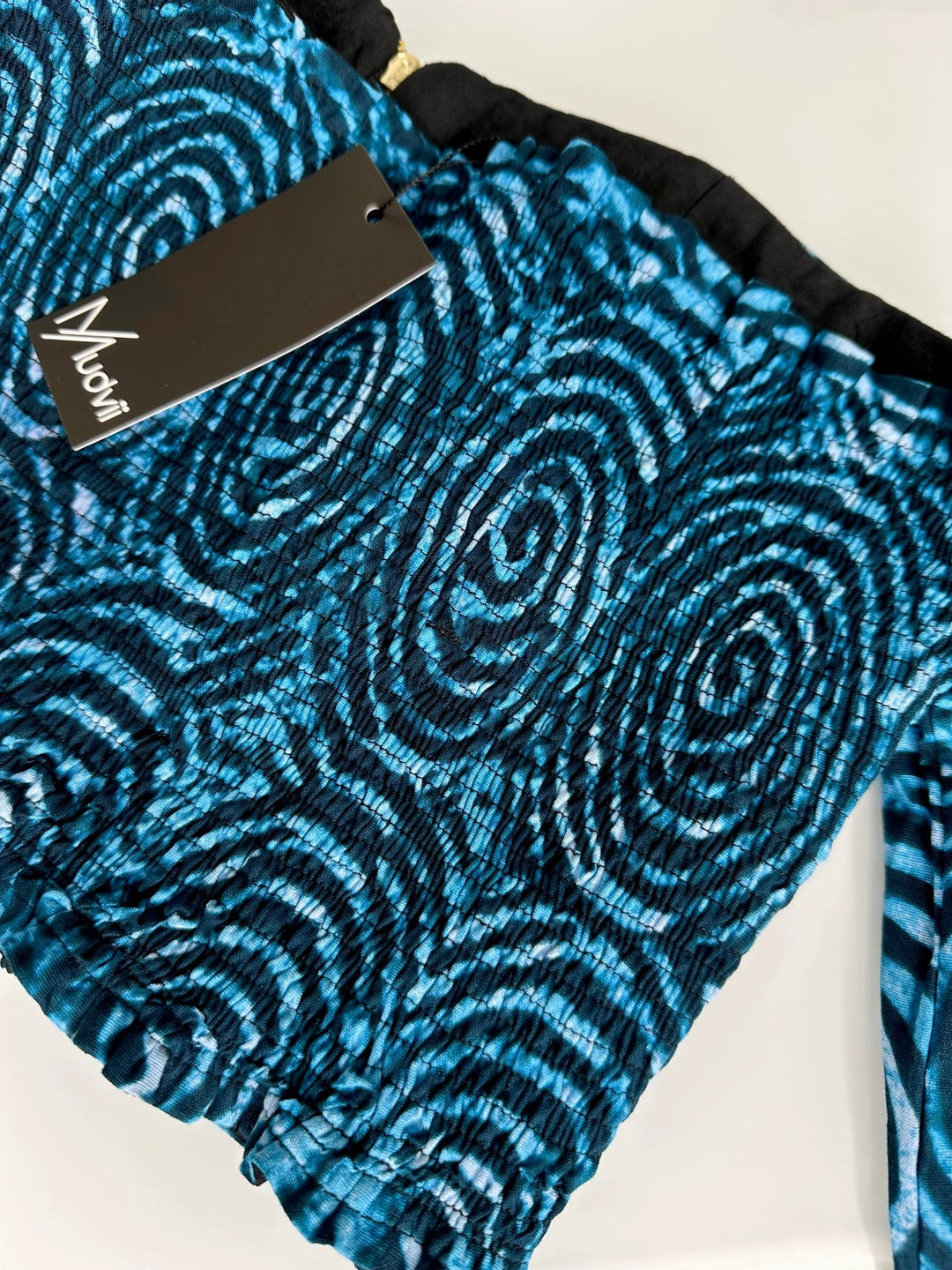 African Print Crop Top - Mudvii