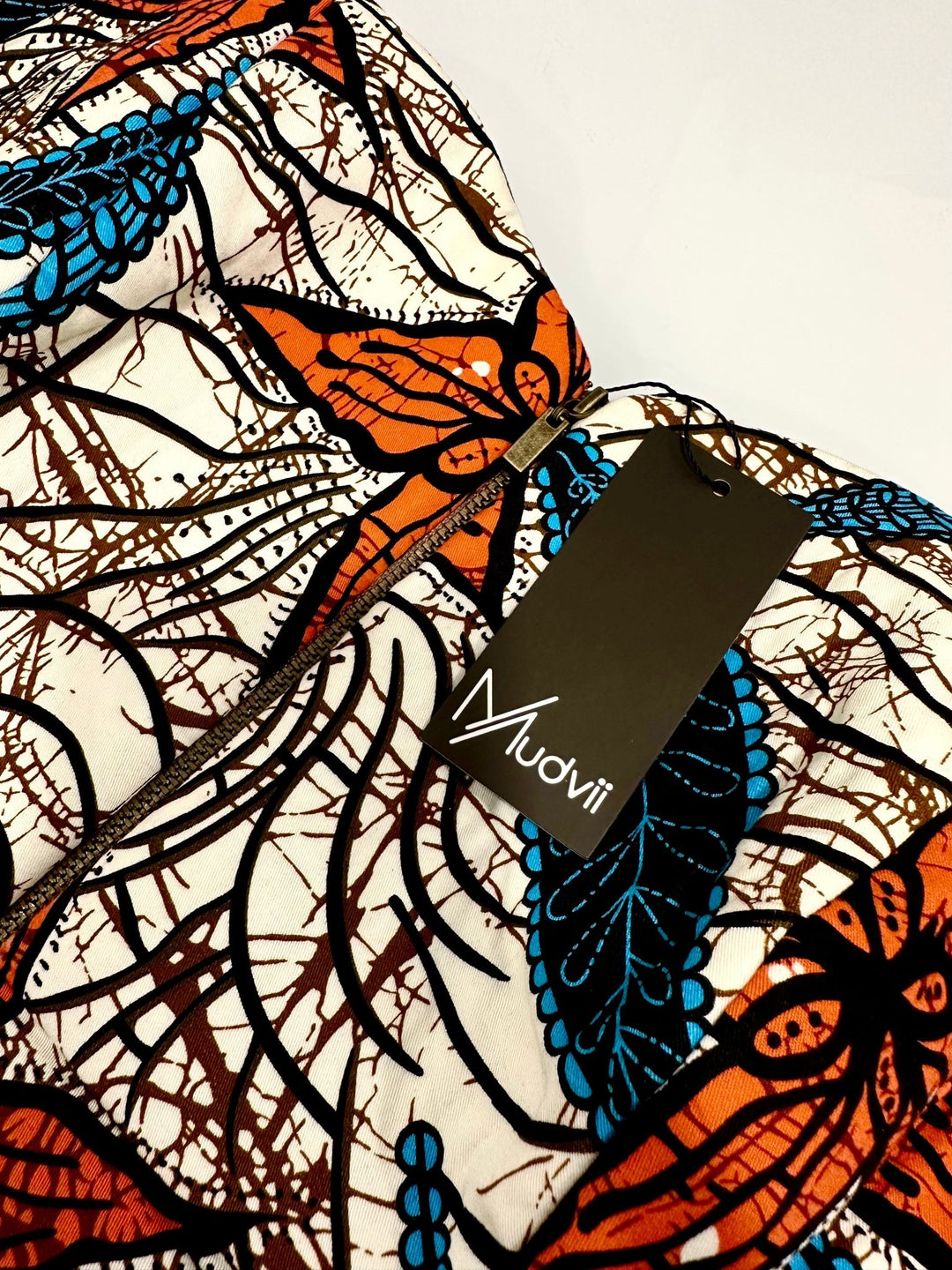 African Print Crop Top - Mudvii