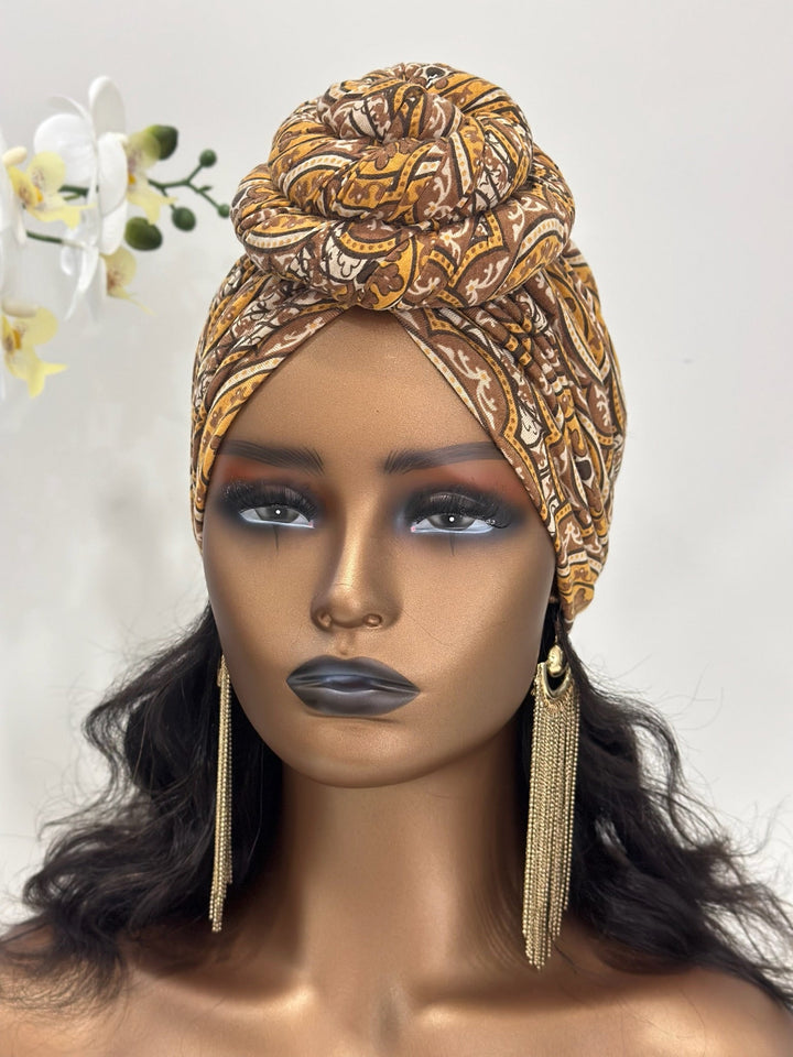 Ashlyn Pre - Tied Turban - Mudvii