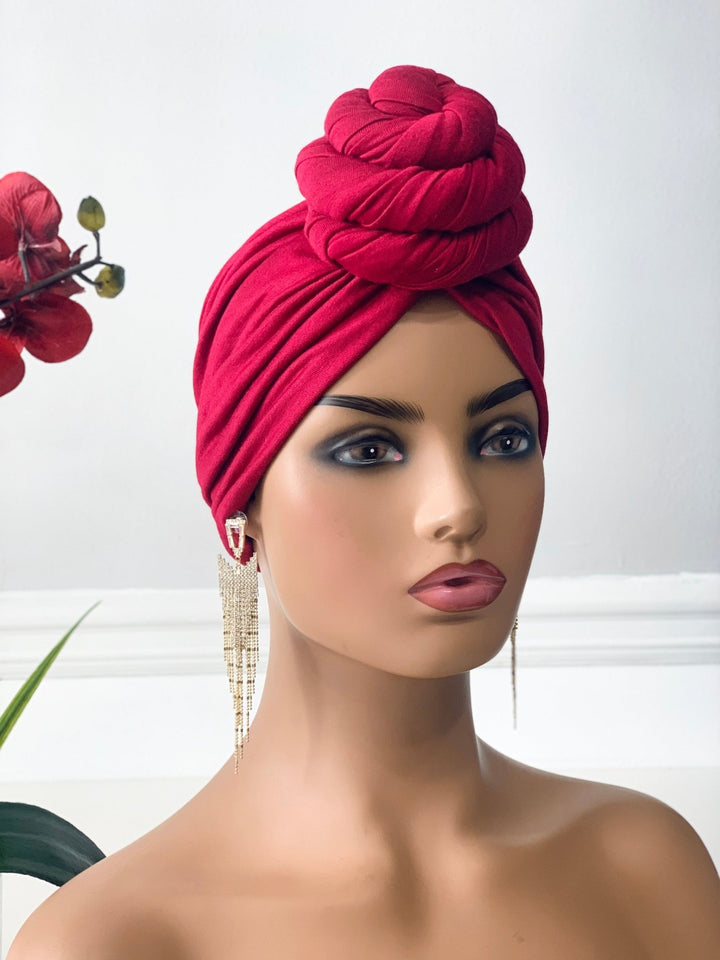 Bun Style Pre - Tied Turban - Mudvii