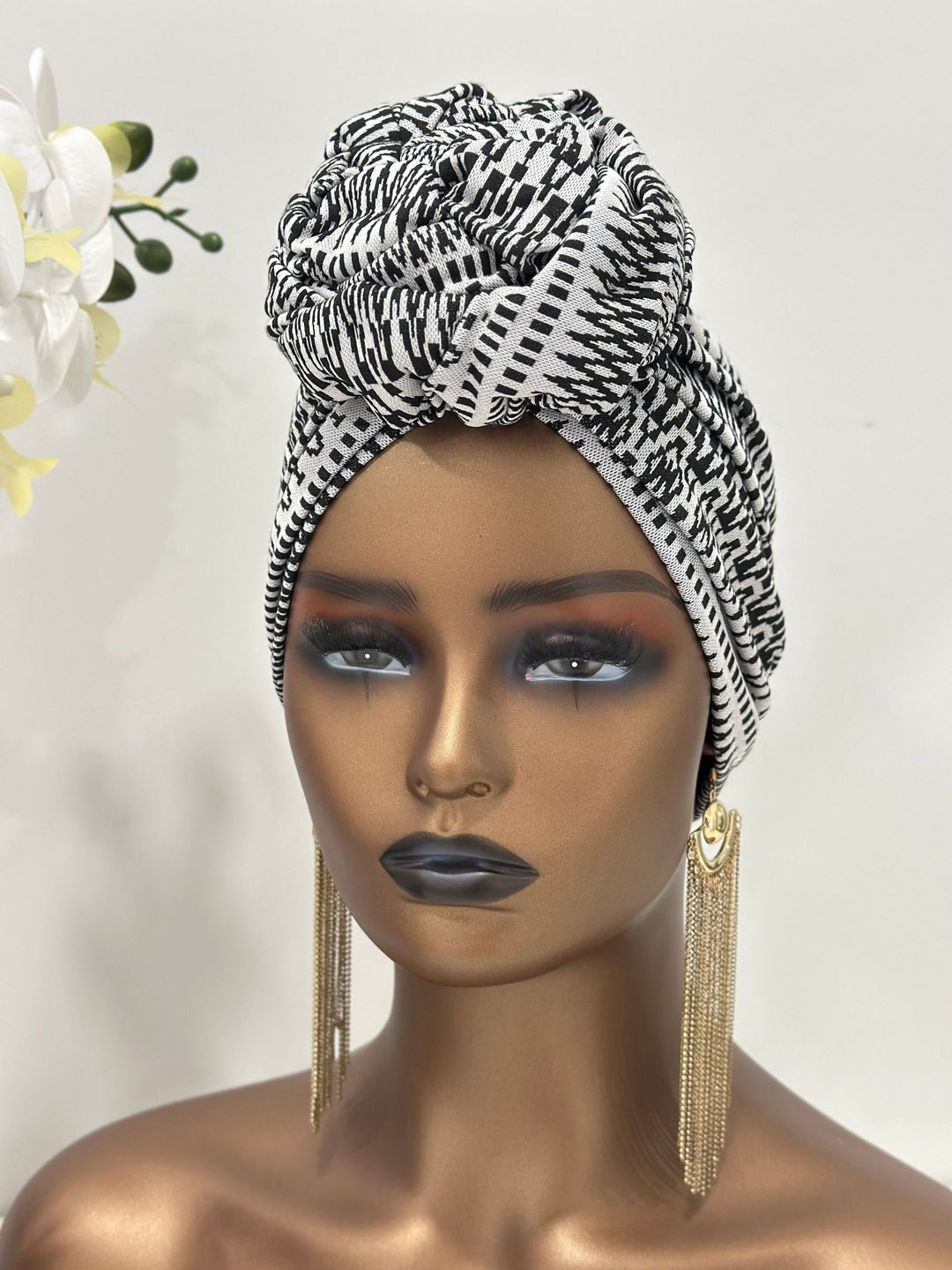 Flower - Design Turban - Mudvii
