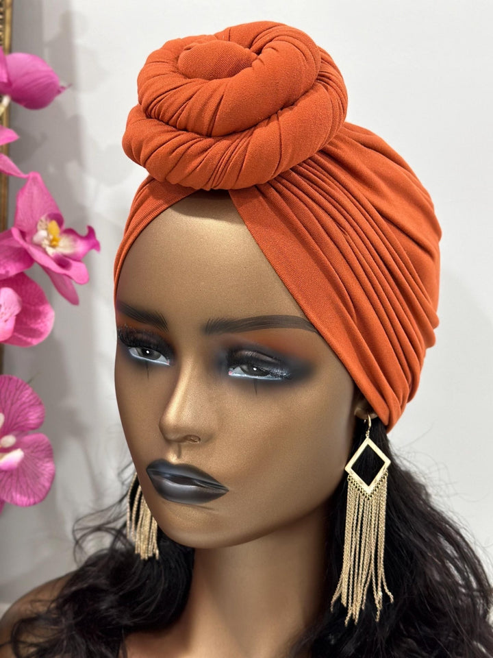 Jeny Pre - Tied Bun Turban - Mudvii