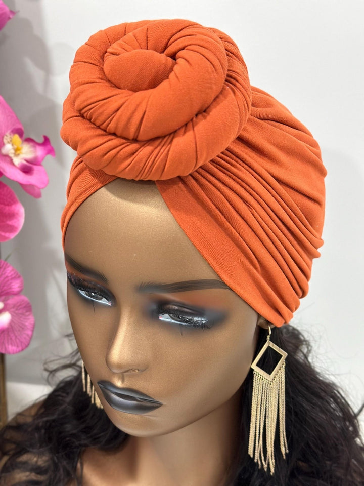 Jeny Pre - Tied Bun Turban - Mudvii