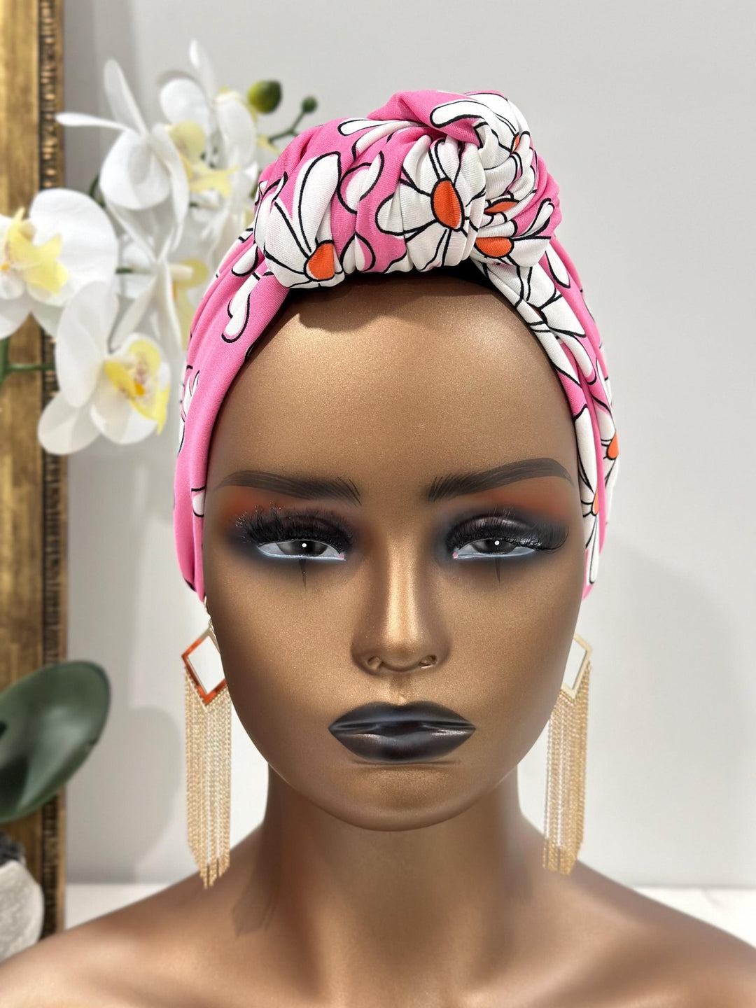 Jiana Pretied Knotted Turban - Mudvii