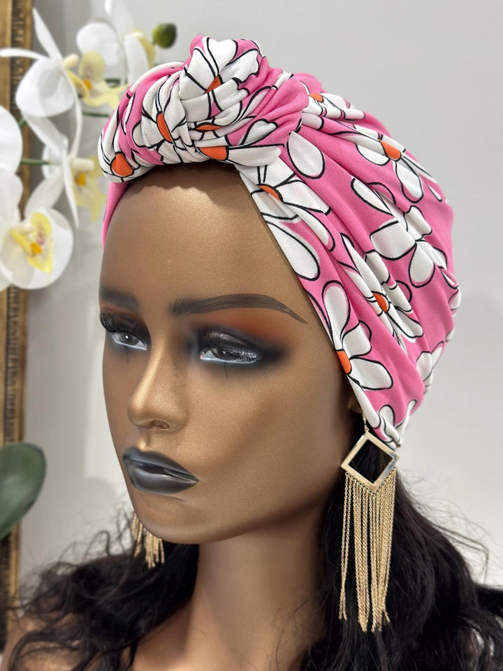 Jiana Pretied Knotted Turban - Mudvii