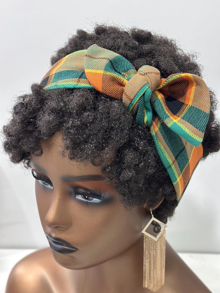 Plaid Headtie - Mudvii