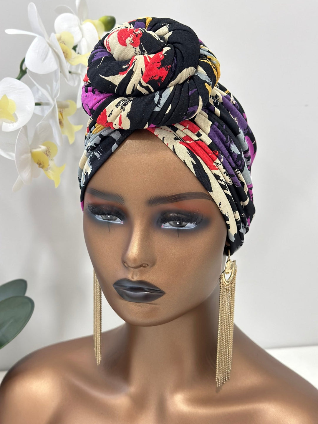 Tia Pre - tied Turban - Mudvii