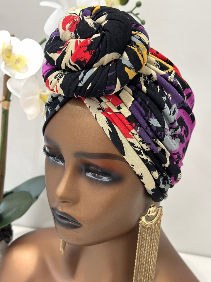 Tia Pre - tied Turban - Mudvii