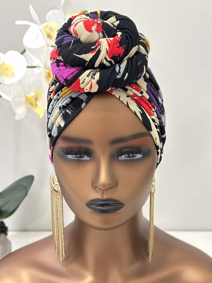 Tia Pre - tied Turban - Mudvii