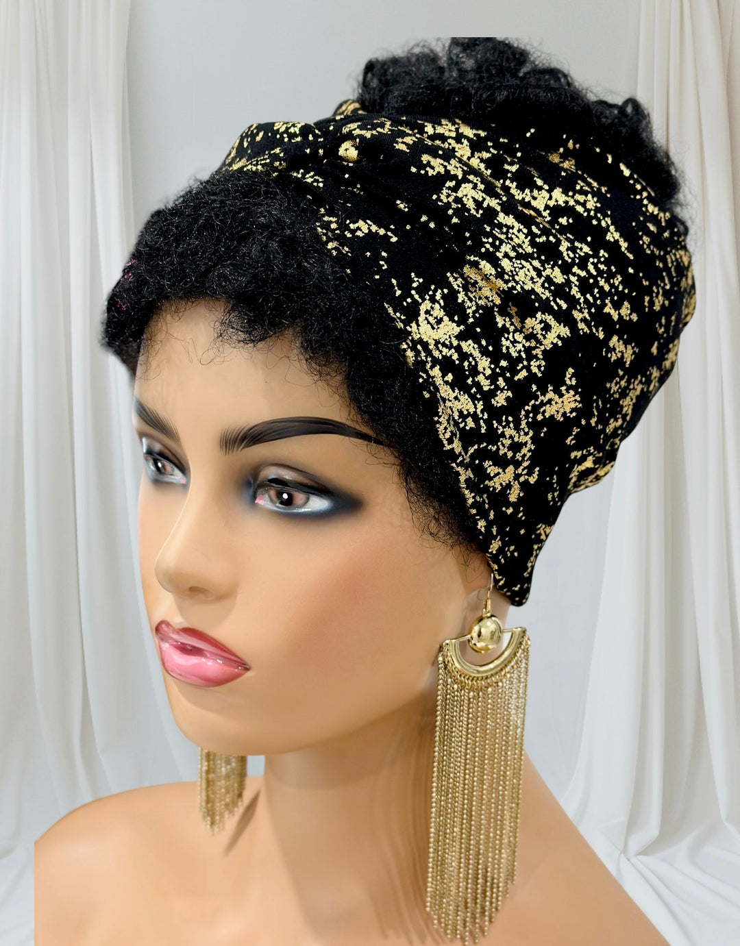 Twist Headband - Satin lined turban headband