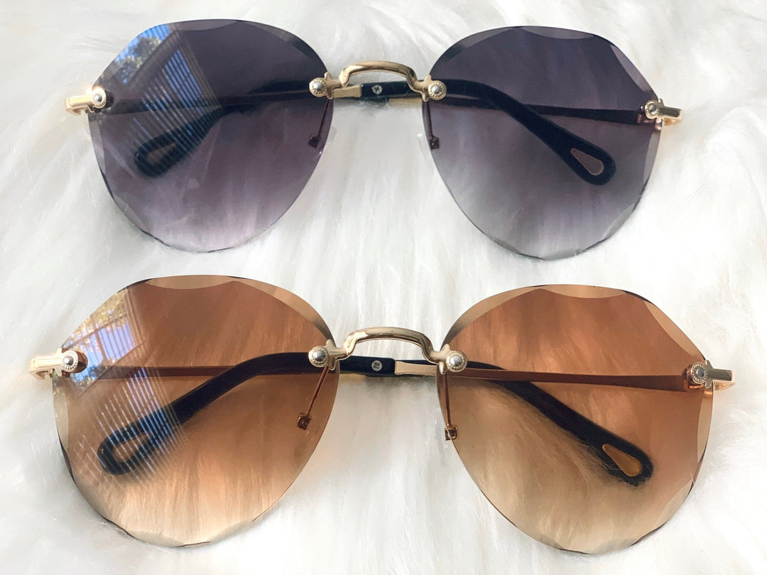 Luxury Rimless Sunglasses - Mudvii
