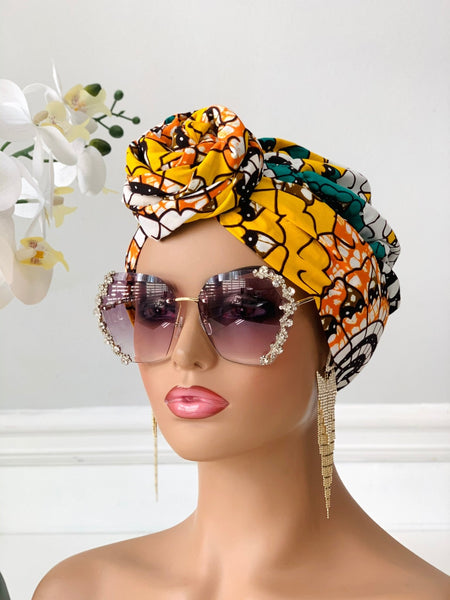 2 NWT Silk Bonnet Headwraps floral and abstract Collection Amazon.com: Vettres Hair Bonnet for Sleeping Satin Lined  main image 2